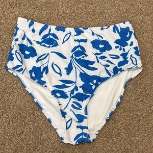 NWOT High-Waist Bikini Bottom, size L